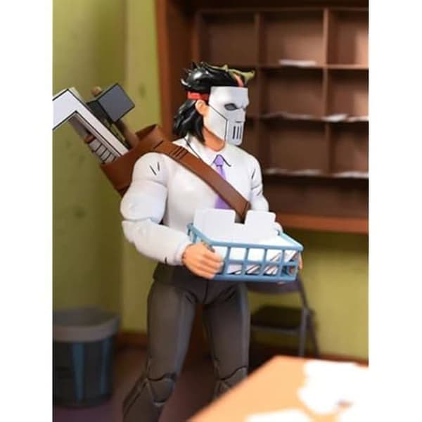 Figuriner Action - NECA - Paket 2 Casey Jones och Soldat - 18 cm - Flerfärgad - Från 6 år