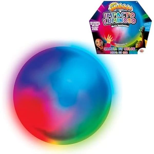 Leksak - BIZAK - Super Wubble Luminös Impakt - Mångfärgad - 75 cm - LED