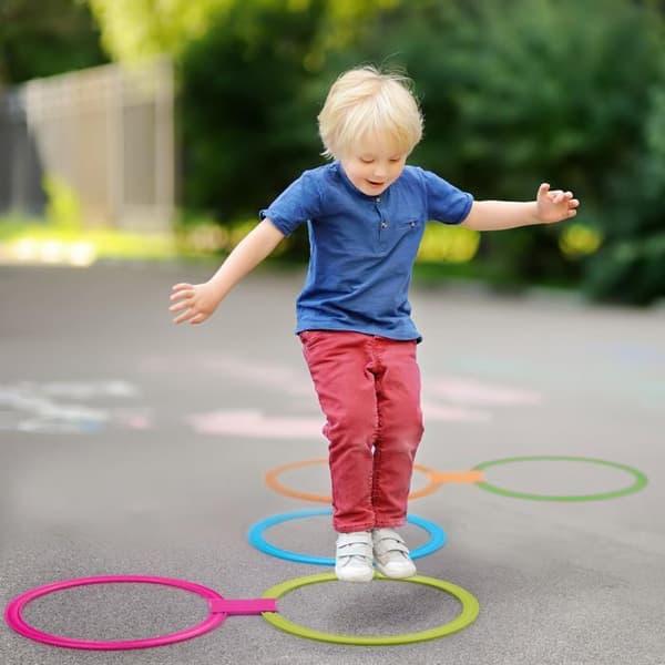 Tillbehör för utomhusbruk - reservdelar för utomhus Eddy toys Marelle-10 ringar - utomhusspel, 871125224433