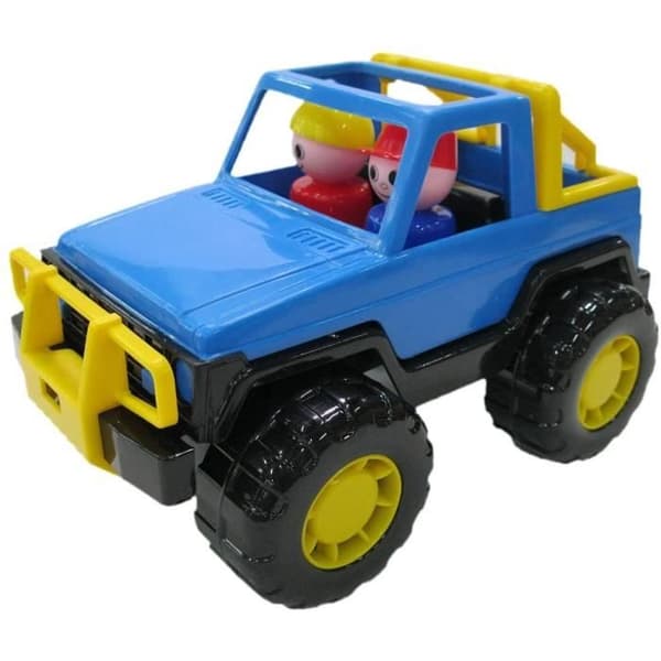 Lektör - Polesie - Jeep Safari - Blå - 235x145x135 mm - Från 12 månader