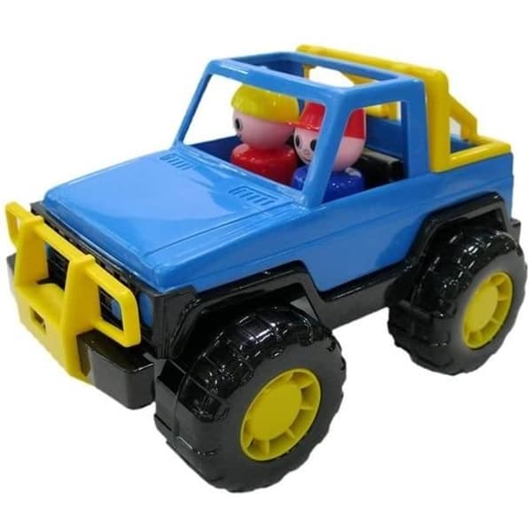 Lektör - Polesie - Jeep Safari - Blå - 235x145x135 mm - Från 12 månader