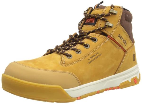 Scruffs - Switchback 3 beige skyddsskor - Storlek 44 (10)