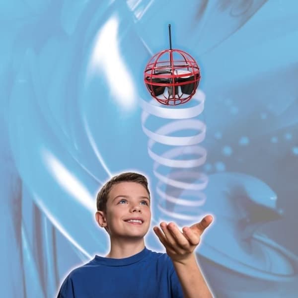 Flygande leksak - SPIN MASTER - AIR HOGS Atmosphere Axis - Blå - Kille - 8 år