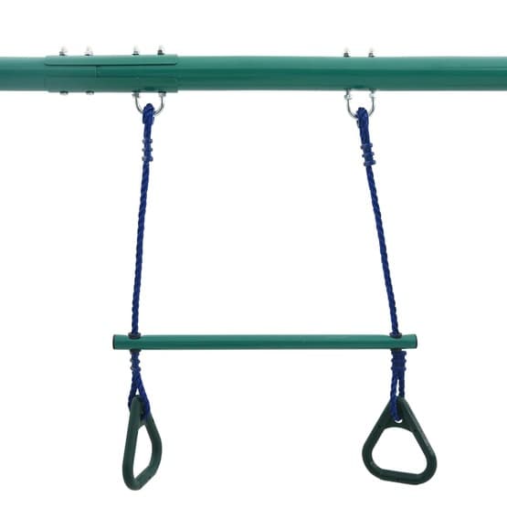 Gungställning Med Ringar Och 4 Sitsar Stål