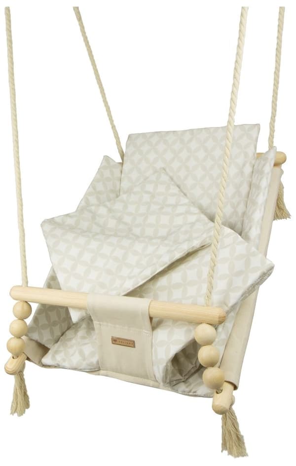 Baby bassinet gynge - maks. 20 kg - creme, creme