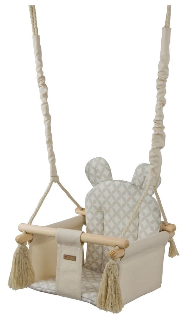 Babygunga - babygunga - med öron - max 20 kg - kräm, kräm