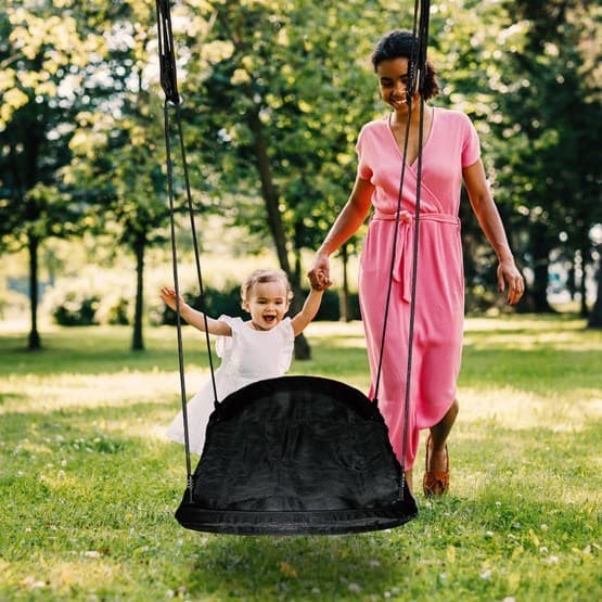 AXI - Beach Tower Med Roxy Swing Brun/Hvid- Grå Rutsjebane