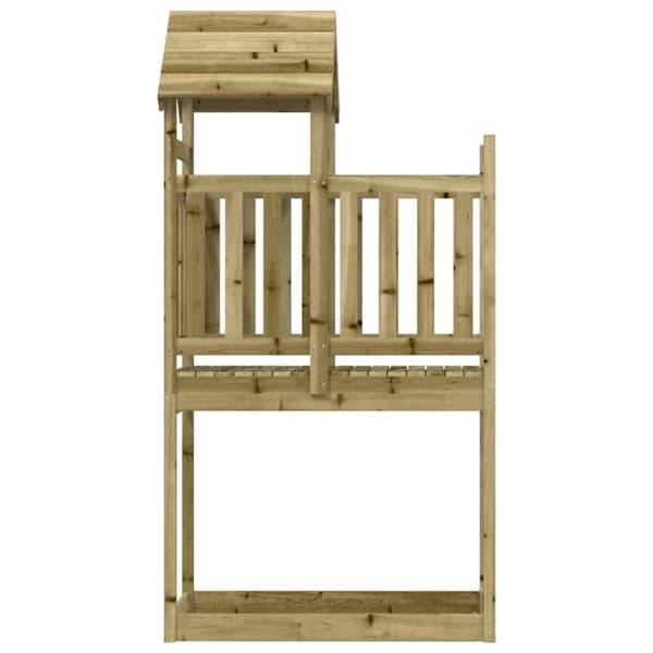 vidaXL Lektorn 52,5x110,5x214 cm impregnerad furu