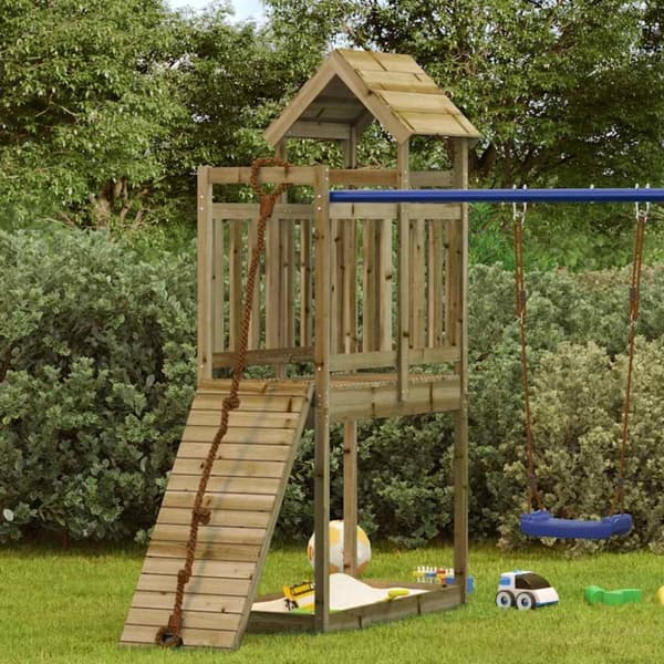vidaXL Lektorn 52,5x110,5x214 cm impregnerad furu