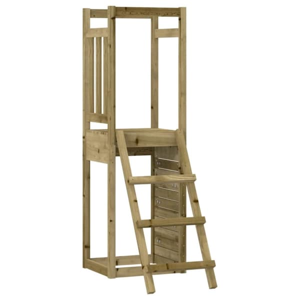 vidaXL legetårn 53x46,5x169 cm imprægneret fyrretræ