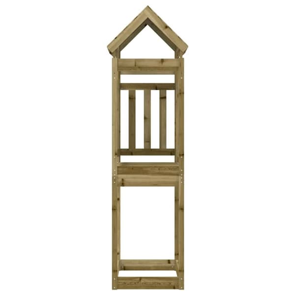 vidaXL legetårn 52,5x110,5x214 cm imprægneret fyrretræ