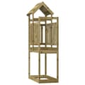 Miniatyrbillede 1 af 8: vidaXL legetårn 52,5x110,5x214 cm imprægneret fyrretræ