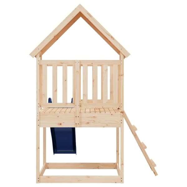 vidaXL Lekplats massiv furu