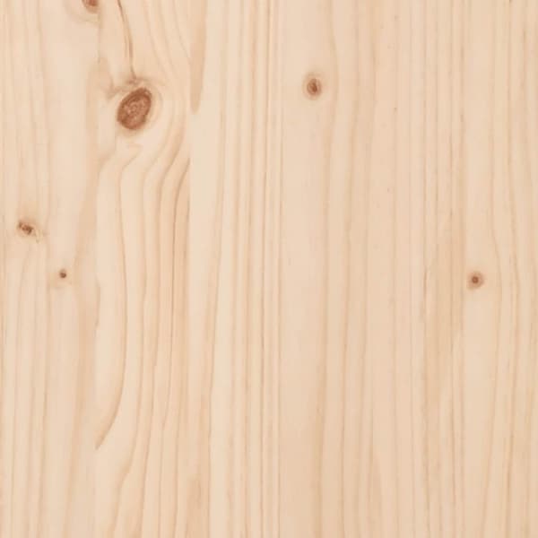 vidaXL legetårn 52,5x46,5x206,5 cm massivt fyrretræ