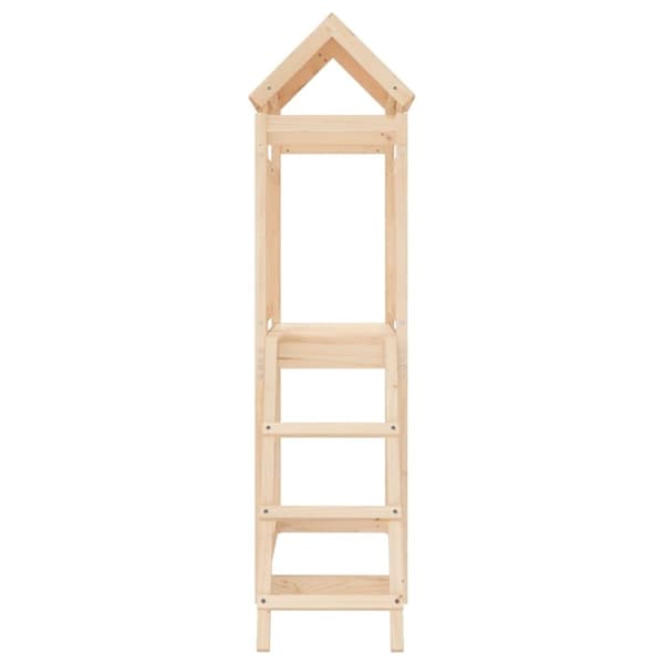 vidaXL Utendørs lekesett 53x110x214 cm heltre furu