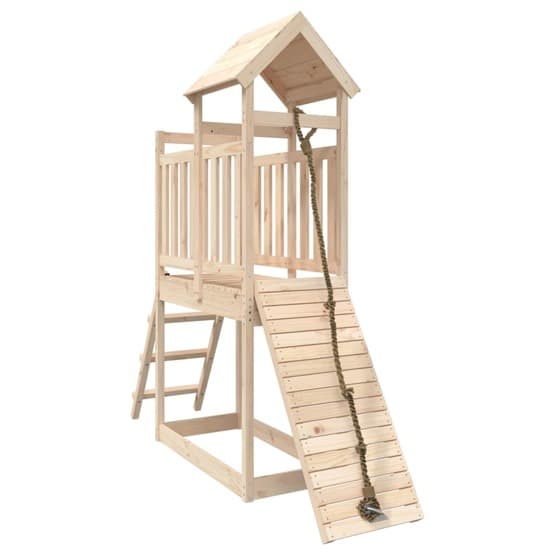 Lektorn Med Klättervägg Massiv Furu-4