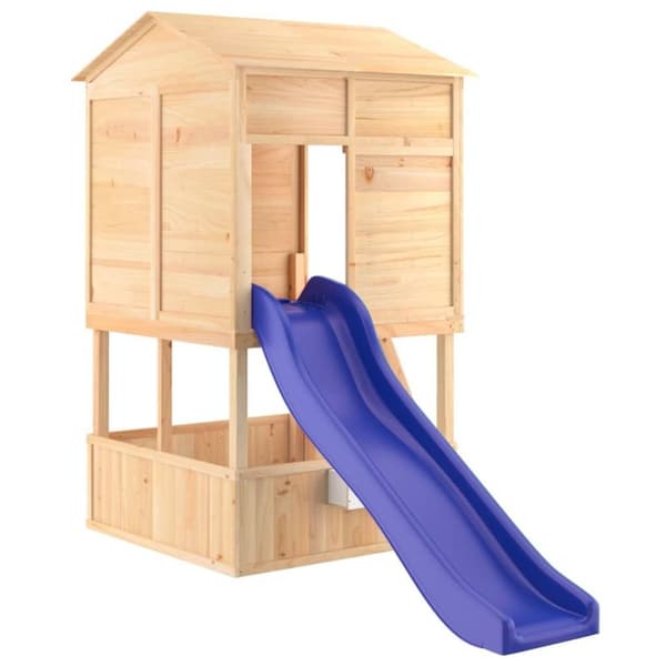 vidaXL Lektorn massiv gran