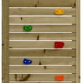 Miniatyrbild 8 av 10: vidaXL Lekplats impregnerad furu