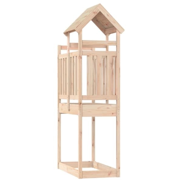 vidaXL Leikkitorni 52,5x110,5x214 cm täysi mänty -  Keinu- & leikkitelineet