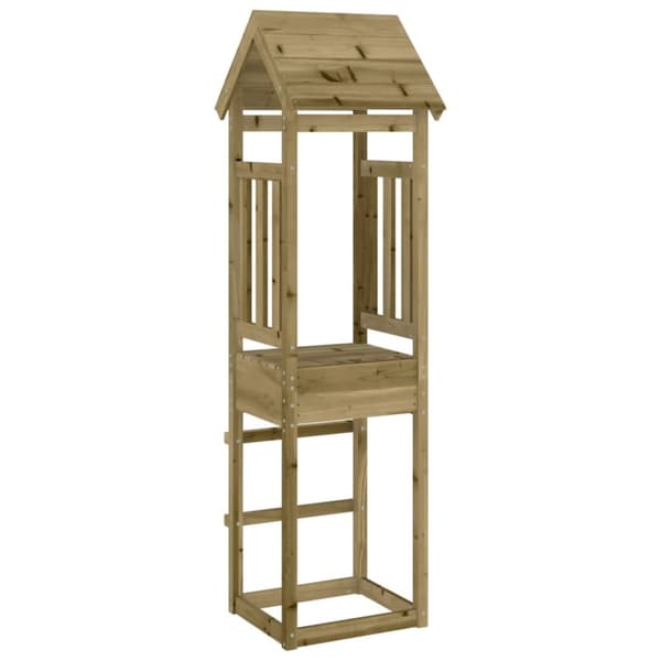 vidaXL Lektorn 52,5x46,5x206,5 cm impregnerad furu -  Gung- & lekplatssystem
