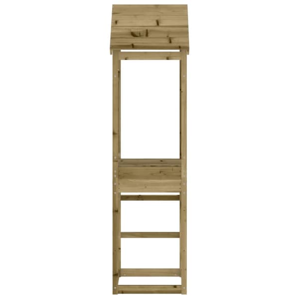 vidaXL Lektorn 52,5x46,5x206,5 cm impregnerad furu -  Gung- & lekplatssystem