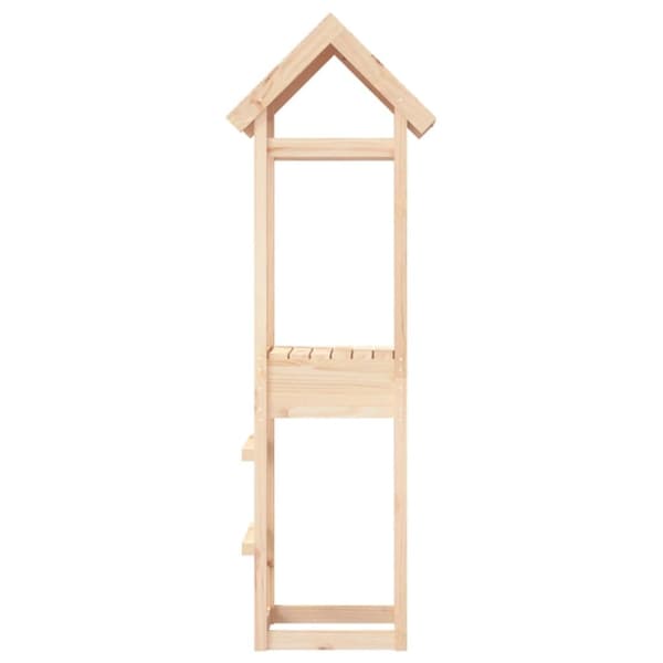 vidaXL Lektorn 53x46,5x194 cm massiv furu -  Gung- & lekplatssystem