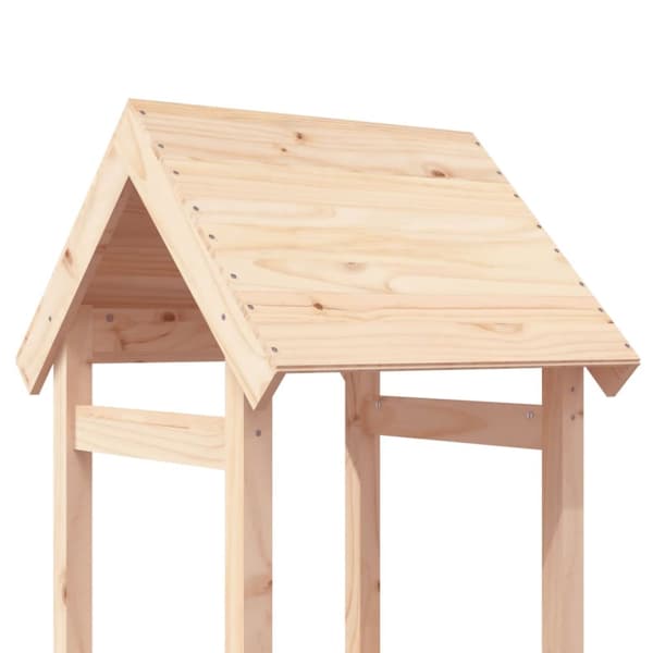 vidaXL Lektorn 53x46,5x194 cm massiv furu -  Gung- & lekplatssystem