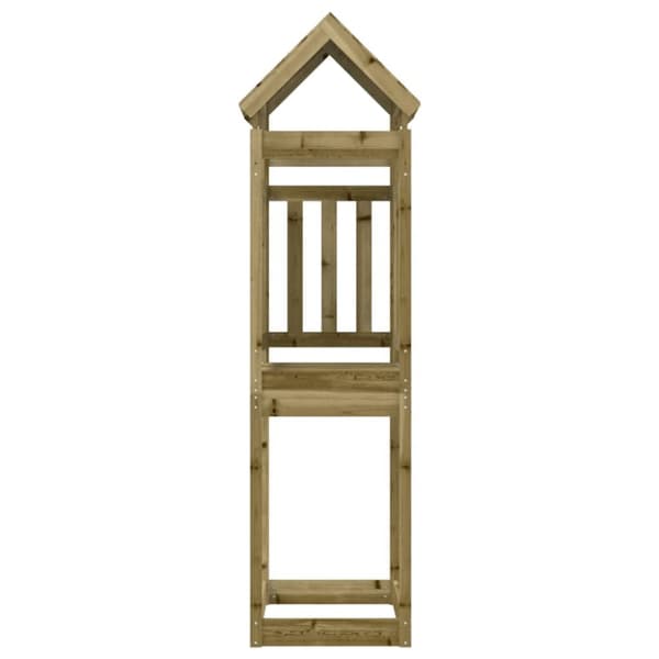 vidaXL legetårn 52,5x110,5x214 cm imprægneret fyrretræ -  Gyngestativer & legestativer