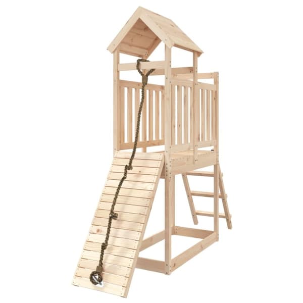 The Living Store Lektorn med klättervägg massiv furu -  Gung- & lekplatssystem