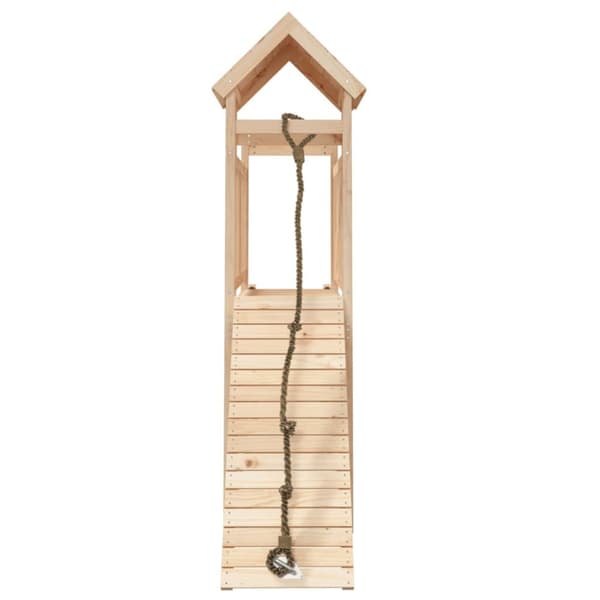 The Living Store Lektorn med klättervägg massiv furu -  Gung- & lekplatssystem