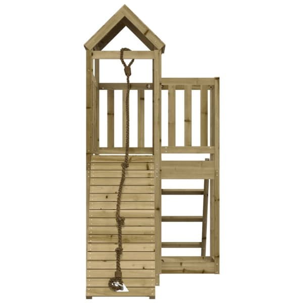 The Living Store Lektorn med klättervägg impregnerad furu -  Gung- & lekplatssystem