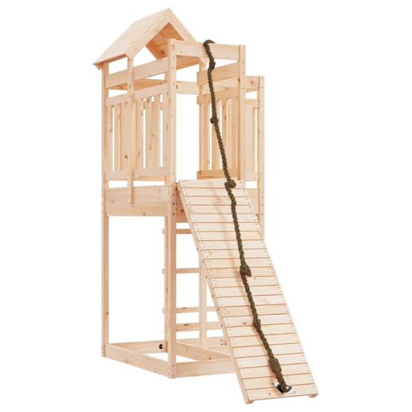 The Living Store Lektorn med klättervägg massiv furu -  Gung- & lekplatssystem