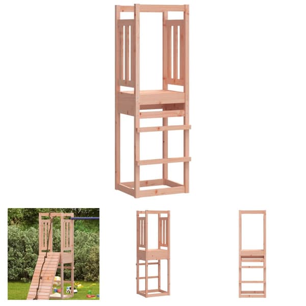 The Living Store Lektorn 53x46,5x169 cm massivt douglasträ -  Gung- & lekplatssystem