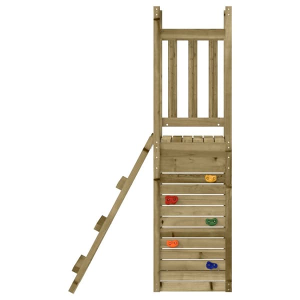 The Living Store Lekplats 53x46,5x169 cm impregnerad furu -  Gung- & lekplatssystem