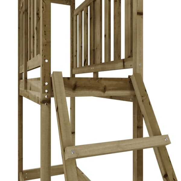 The Living Store Ulkoleikkikeskus 53x110x214 cm kyllästetty mänty -  Keinu- & leikkitelineet