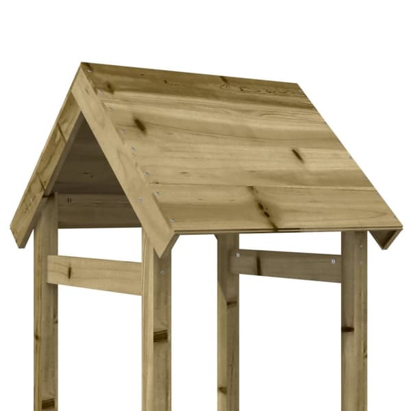 The Living Store legetårn 53x46,5x194 cm imprægneret fyrretræ -  Gyngestativer & legestativer