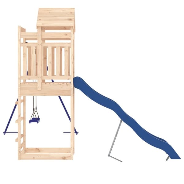Gung- & lekplatssystem - Living Lekplats massiv furu
