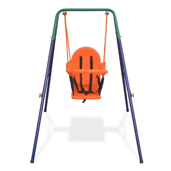 Barngunga set med säkerhetsbälte orange