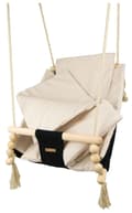 Miniatyrbillede 4 af 6: Vikingchoice Multifunktionel Babygynge - 100% Bomuld & Træ, Justerbar, Til Inde/Ude Brug