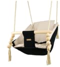 Miniatyrbillede 2 af 6: Vikingchoice Multifunktionel Babygynge - 100% Bomuld & Træ, Justerbar, Til Inde/Ude Brug