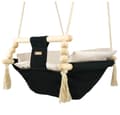 Miniatyrbillede 1 af 6: Vikingchoice Multifunktionel Babygynge - 100% Bomuld & Træ, Justerbar, Til Inde/Ude Brug
