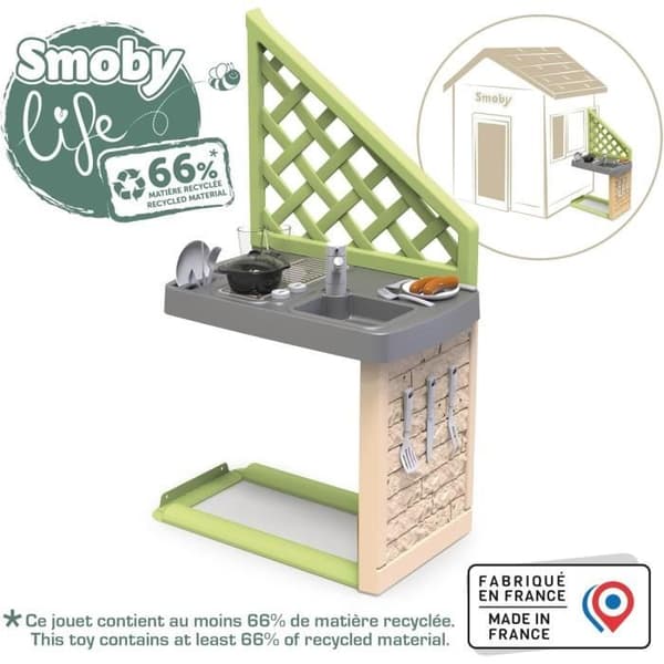 SMOBY Livet - Sommarkök - Tillbehör för hemmet