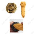 Miniatyrbild 4 av 4: TD® 17 delar Gold Edition Burst Top Toy Toolbox Burst Top Toy förvaringsfodral för barn