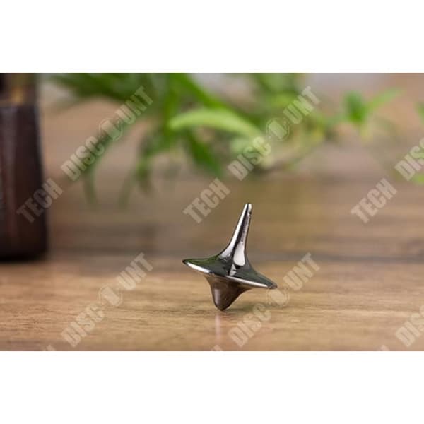 TD® Non-Vibration Precision Gyroscope - Teknisk rabatt - Svart Silver - Dekompressionsleksak för vuxna