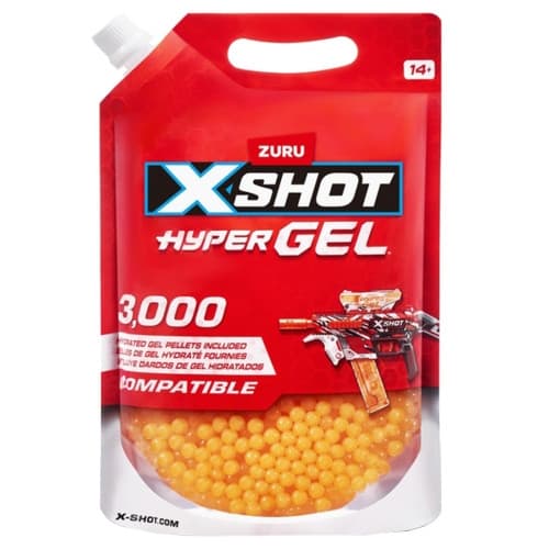 X-SHOT - HYPER GEL - Hydrated Gellet Refill Foilbag (36810SQ1)