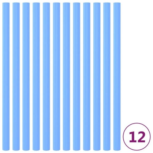 Skumrör till studsmatta 12 st 92,5 cm blå