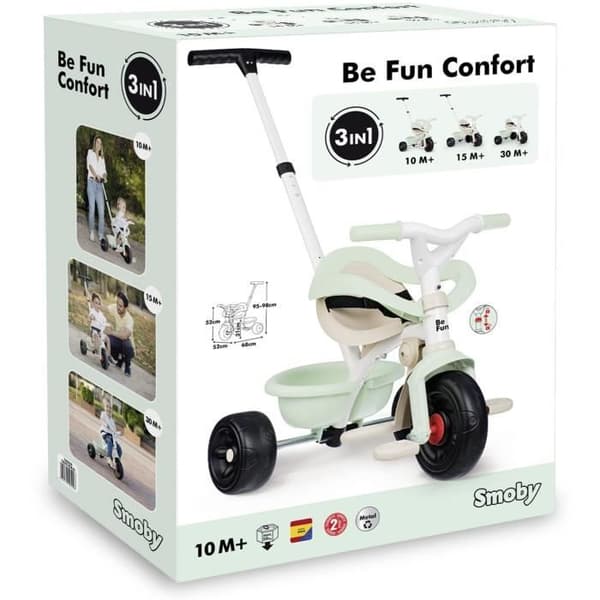 SMOBY - Var rolig - Trike Be Fun Confort