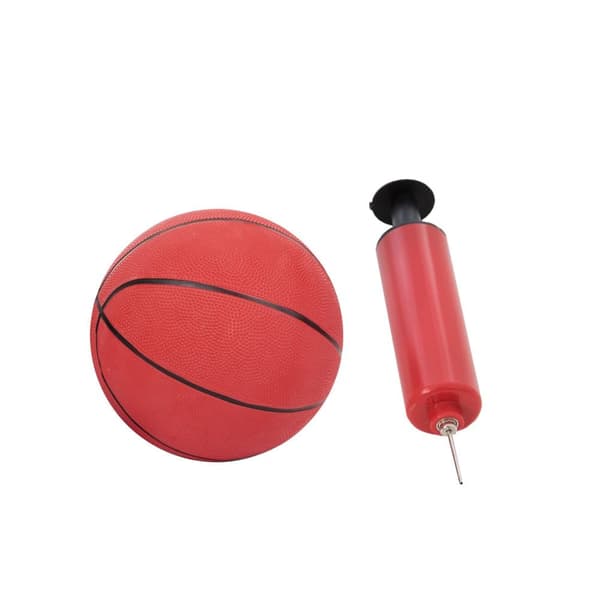 Lollanda Børne Klatrestativ - Gyngestativ med Metalstel, Fuglegynge, Plastgynge, Rutsjebane, Basketballkurv og Bold - Gul Farve