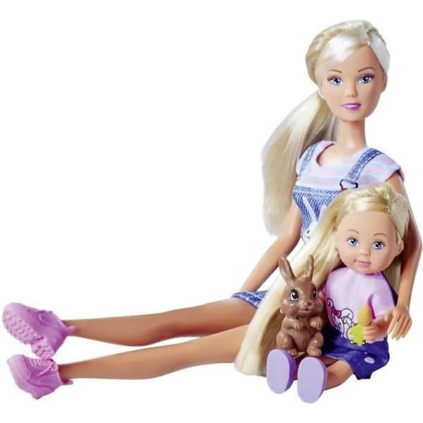 SIMBA - Steffi Love - Familj Kanin + Evi Love - Docka modell