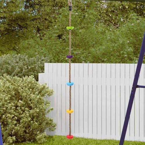 Klätterrep för barn med plattformar 200 cm